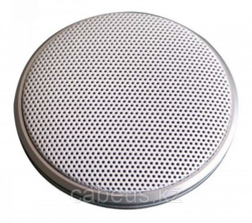 Микрофон HIKVISION, Ø64 мм, 20 мм В, для систем видеонаблюдения, материал: алюминий, цвет: белый - фото 1 - id-p113386710