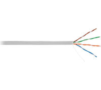 Кабель витая пара BNH, U/UTP, 4 пар., кат. 6, проводник Ø 0,57мм, AWG23, LSZH (нг(A)-HF), 250МГц, 1м (бухта