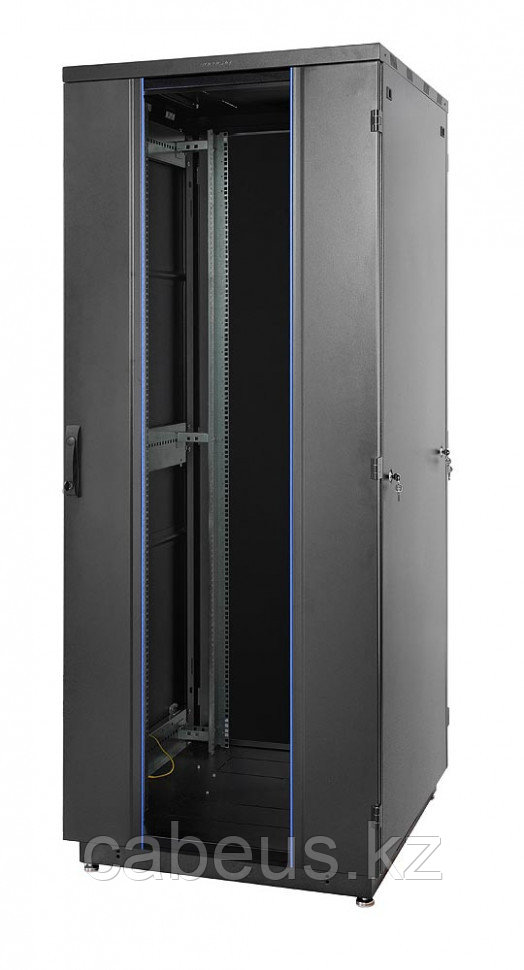 Шкаф телекоммуникационный напольный Eurolan S3000, IP20, 33U, 1625х800х800 мм (ВхШхГ), дверь: стекло, задняя - фото 1 - id-p113391550