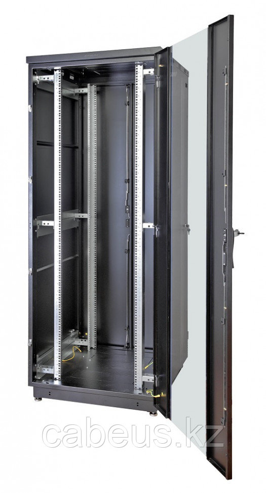 Шкаф телекоммуникационный напольный Eurolan S3000, IP20, 33U, 1625х800х800 мм (ВхШхГ), дверь: стекло, задняя - фото 3 - id-p113391550