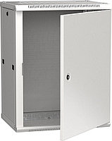 Шкаф навесной ITK LINEA W, 19", 15U, 900х600х600 мм (ВхШхГ), дверь: металл, боковая панель: сплошная съемная,