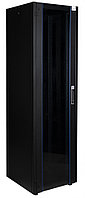 Шкаф телекоммуникационный напольный Datarex, IP20, 32U, 1566х600х600 мм (ВхШхГ), дверь: стекло, задняя дверь:
