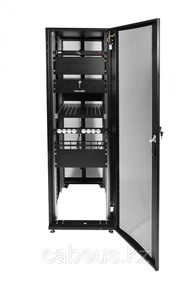 Шкаф серверный напольный ЦМО ШТК-С Проф, 42U, 1950х600х1200 мм (ВхШхГ), дверь: перфорация, задняя дверь: - фото 9 - id-p113392537