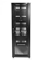 Шкаф серверный напольный ЦМО ШТК-С Проф, 48U, 2215х600х1000 мм (ВхШхГ), дверь: перфорация, задняя дверь: