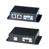Удлинитель SC&T, RJ45, для VGA-монитора, D-sub 15, USB, (VKM02)