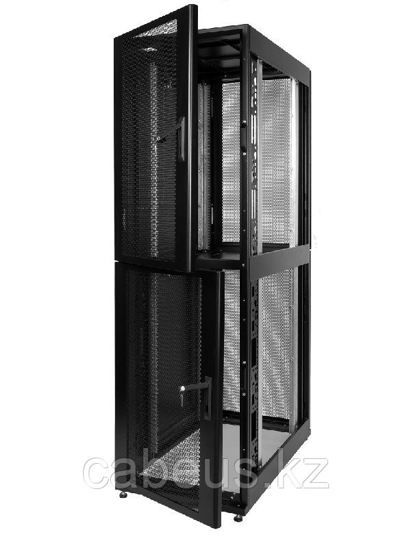 Шкаф серверный Colocation ЦМО ШТК-СП-К, IP20, 40U, 1945х600х1200 мм (ВхШхГ), дверь: перфорация, задняя дверь: - фото 1 - id-p113392557