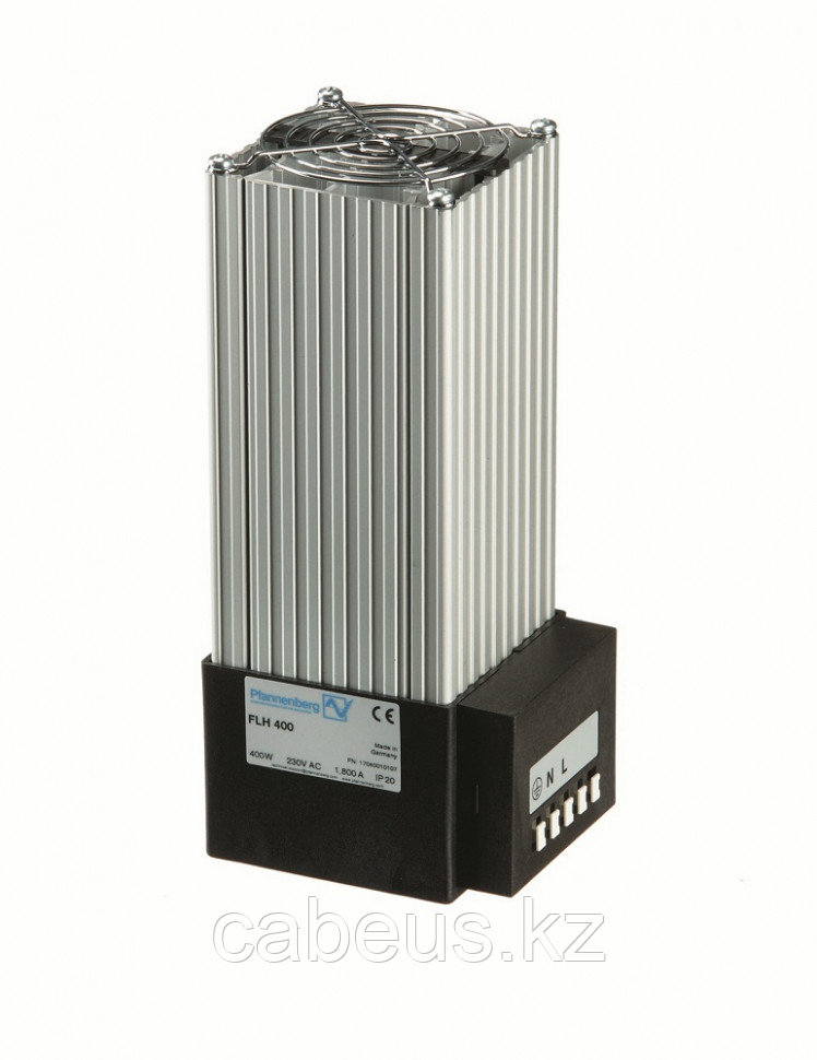 Нагреватель Pfannenberg FLH, 260х100х116 мм (ВхШхГ), 400Вт, на DIN-рейку, 230V, c защитной решеткой - фото 1 - id-p113393693