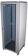 Шкаф телекоммуникационный напольный TWT ECO, IP20, 42U, 2080х600х600 мм (ВхШхГ), дверь: стекло, задняя дверь: