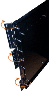 Кронштейн Lanmaster, настенный, 4U, 177х227х488 мм (ВхШхГ), регулируемая глубина 230-340 мм, 19", цвет: чёрный - фото 2 - id-p113392586