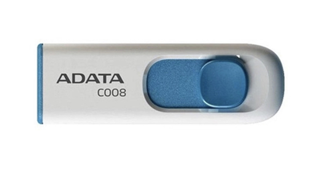 USB-накопитель ADATA AC008-16G-RWE 16GB Голубой - фото 1 - id-p63803364