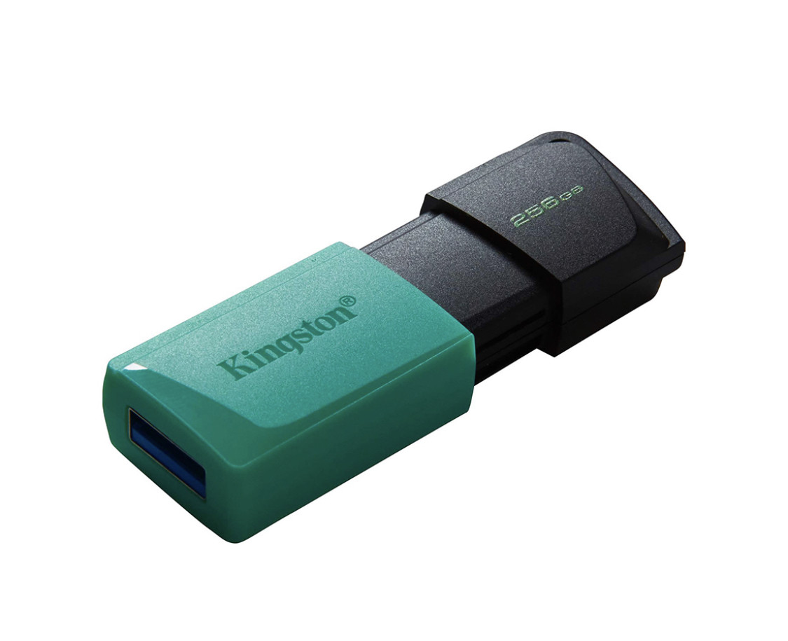 USB-накопитель Kingston DTXM/256GB 256GB Бирюзовый - фото 1 - id-p63803366