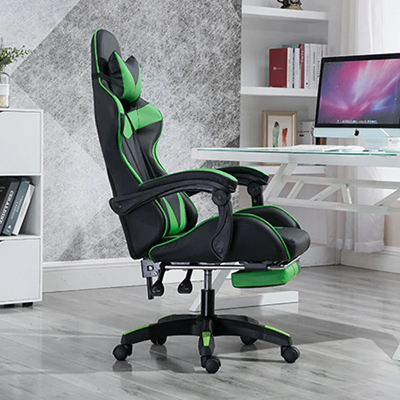 Игровое кресло Черно-зеленый GC-1050-green - фото 1 - id-p113401054
