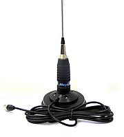 CB антенна для рации на магните MegaJet MJ ML145 Mag-125 27МГц СиБИ автомобильная СВ радиостанций Sirio