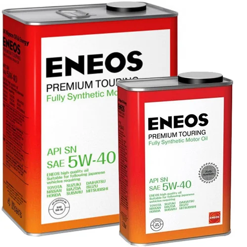 Моторное масло Eneos Premium Touring 5W40 SN син 4л - фото 1 - id-p113401545
