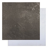 Фотофон двусторонний "Белый бетон - Чёрный" 45 х 45 см, переплётный картон, 980 г/м