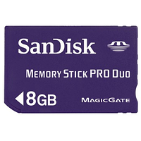Карта памяти SanDisk Memory Stick PRO DUO 8 GB