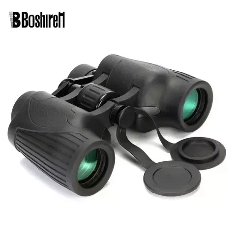 Бинокль Boshiren 8х36 Bak-4 с бинокулярным зумом и ночным видением (Черный) - фото 1 - id-p83065576