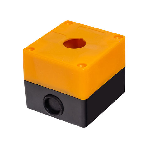 Кожух (корпус) пластиковый для кнопок Deluxe HJ9-1 (жёлтый), фото 2