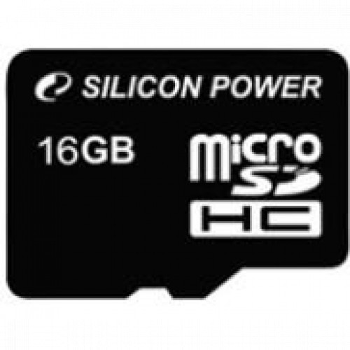 Silicon Power 16GB Silicon Power microSDHC Class 10 флеш (flash) карты (SP016GBSTH010V10) - фото 1 - id-p113402344