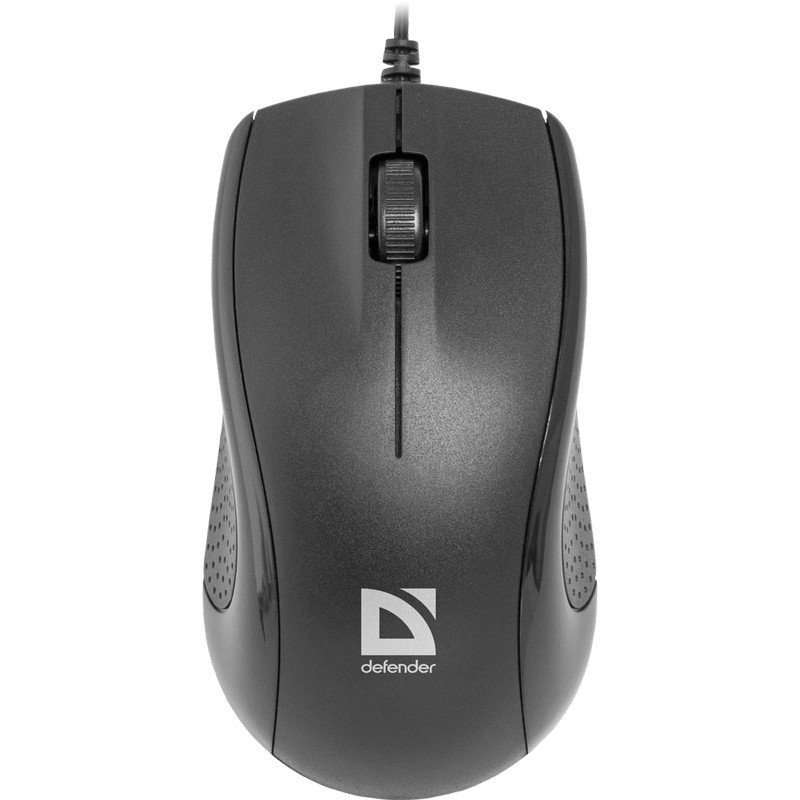 Мышь проводная Defender Optimum MB-160, черный, фото 1