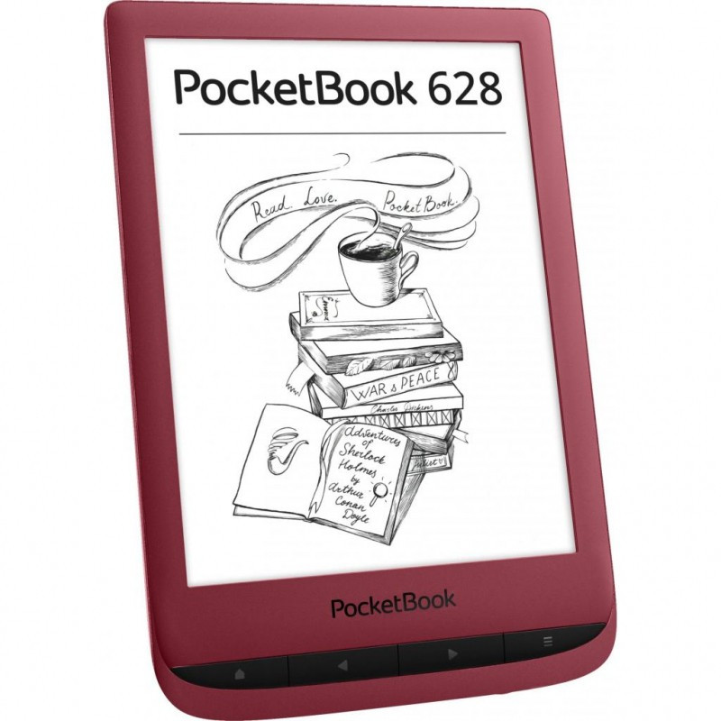Электронная книга PocketBook PB628-R-CIS красный - фото 1 - id-p113402575