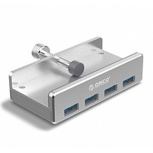 USB Хаб ORICO MH4PU-SV-BP USB3.0 Type-A, 4xUSB, 100cm, 89*46*23mm