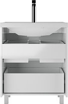 Тумба с раковиной "Радуга 70 ЕВА" с 2 ящиками - АЙСБЕРГ, фото 4