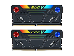 Оперативная память 32GB Kit (2x16GB) GEIL EVO V RGB 6800Mhz DDR5 GESG532GB6800C36ADC Black