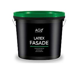 Латекcная краска для фасада"AGL LATEX FASADE" 20кг.
