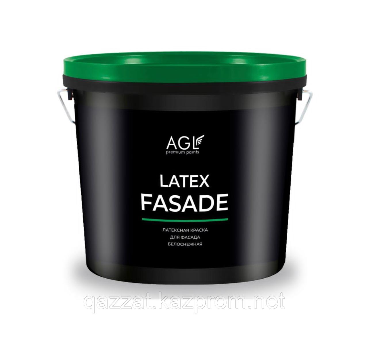 Латекcная краска для фасада"AGL LATEX FASADE" 1кг.