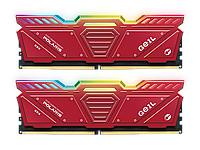 Оперативная память 32GB Kit (2x16GB) GEIL Polaris RGB 4800Mhz DDR5 GOSR532GB4800C40DC Red