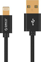 Кабель OLMIO SOLD USB 2.0-lightning 1.2м  2.1A усиленный цвет капучино