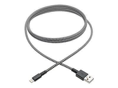 Кабель TrippLite USB-C Sync Charge Cable with Lightning Connector-M M USB 2.0 White, фото 2