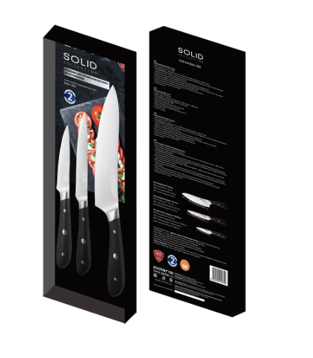 Набор ножей Polaris Solid-3SS - фото 7 - id-p113403785