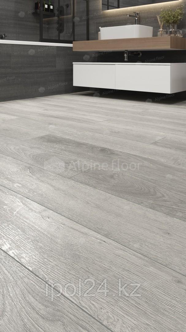 SPC ламинат Alpine Floor Дуб платина ABA ECO 7-14 1524x180 8 мм - фото 1 - id-p113407561