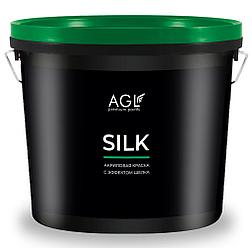 Акриловая краска с эффектом шёлка "AGL SILK" 3кг.