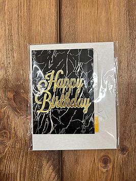 Топперы "happy birthday" (1 шт)