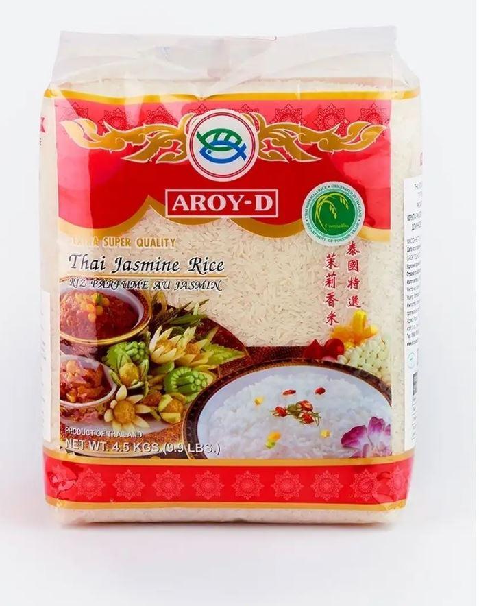 Тайский рис жасмин AROY-D 4,5 кг