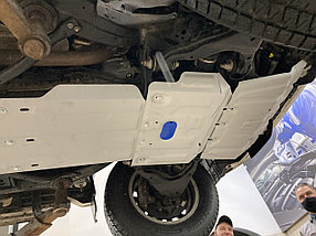 Комплект алюминиевой защиты радиатор + картер + КПП + РК + комплект крепежа, Lexus GX 460 2009-2023, фото 2