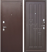 Входная дверь Цитадель Гарда 8 мм, Венге, 960 мм, правая