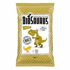 Снек кукурузный со вкусом сыра Biosaurus 50г