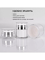 Баночка для геля. Помпа-дозатор для геля. Баночка косметическая (30мл)., фото 5
