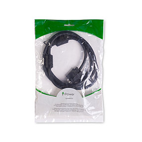 Интерфейсный кабель iPiVGAMM18 VGA 15M/15M 1.8м черный, фото 2