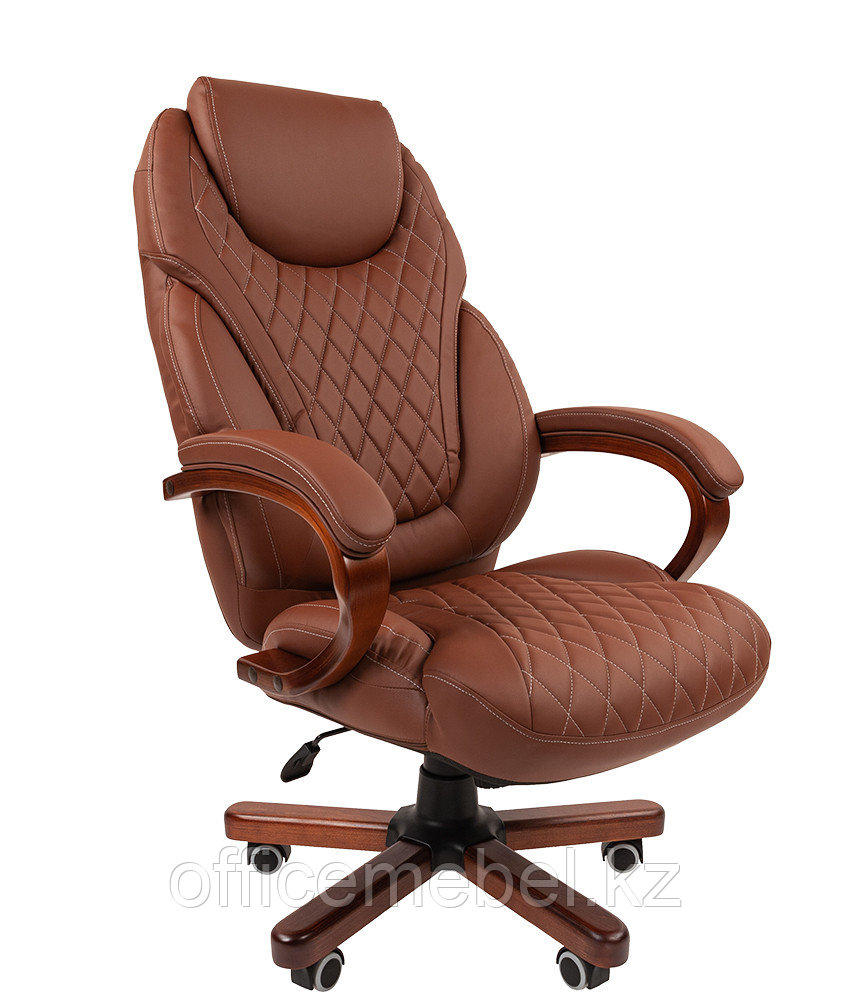Кресло офисное для руководителя экопремиум CHAIRMAN 406 - фото 4 - id-p56856334