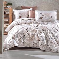 Набор постельного белья с одеялом Ранфорс Clasy GW LUDI (1,5 спальное) White Турция
