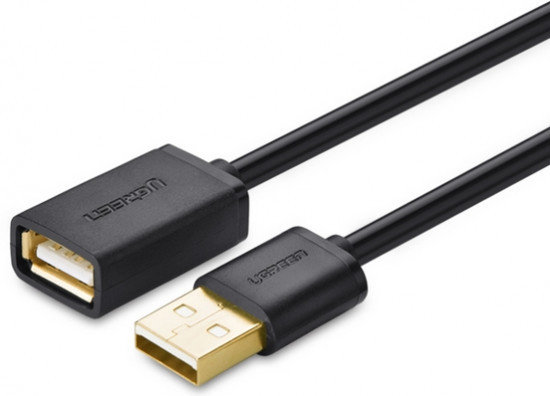 Удлинительный кабель USB 2.0 Ugreen US103 10317 USB 2.0, папа/мама, 480 Мбит / с 3М, фото 2
