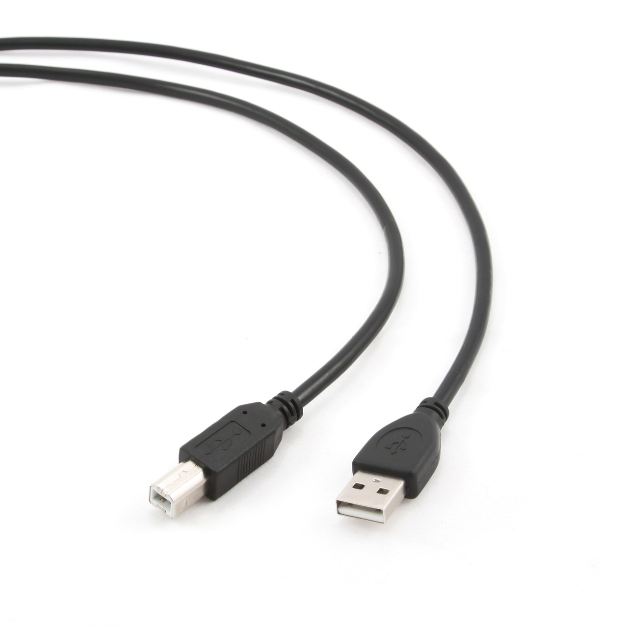 Кабель USB 2.0 Pro Cablexpert CCF-USB2-AMBM-10 AM/BM 3M черный - фото 1 - id-p113421059