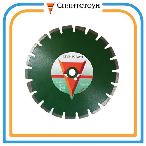 Отрезной алмазный круг ЗВПК  (1A1RSS 350x40x3,2x9,5+0,5x25,4x25     гранит class3-4 40)  мокрая  Standart