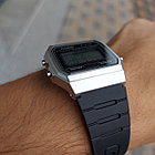 Винтажные Электронные наручные часы Casio F-91WM-7ADF. Оригинальные. Классические. Монтана. Подарок., фото 5
