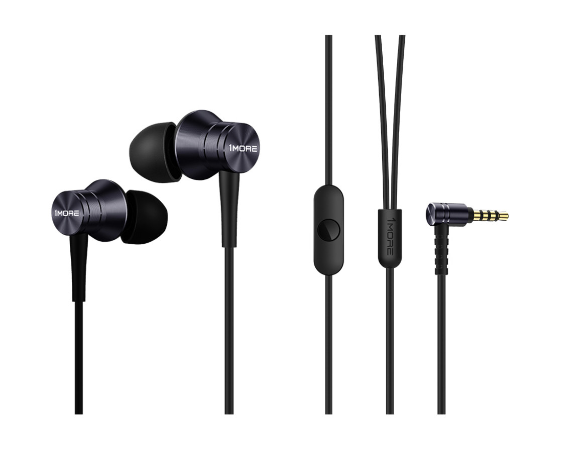 Наушники 1MORE Piston Fit In-Ear Headphones E1009 Серый - фото 1 - id-p63801997